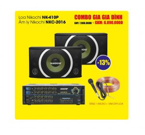 Dàn Karaoke Gia đình AC06 Nikochi