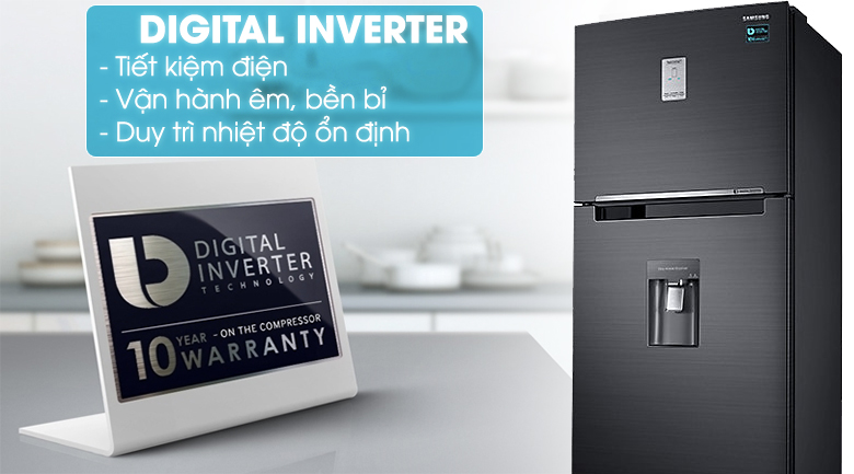 Tủ lạnh Samsung Inverter 451 lít RT46K6885BS/SV tiết kiệm
