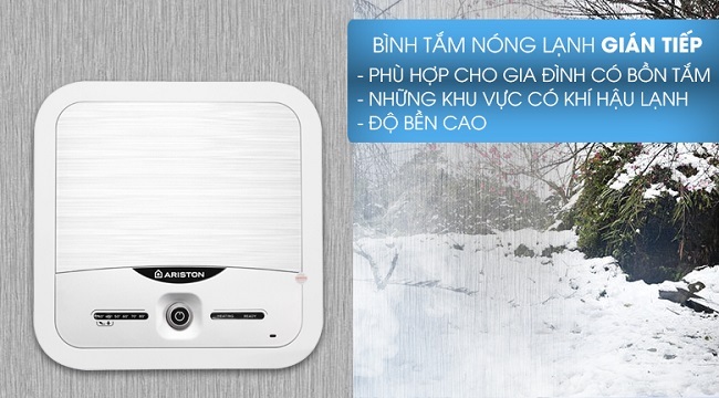 Bình nóng lạnh Ariston AN2 15 LUX 2.5 FE 15 lít