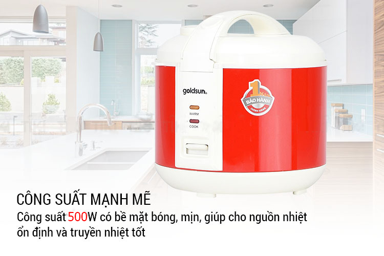 Nồi cơm điện Goldsun CB3202 (1,2 lít)