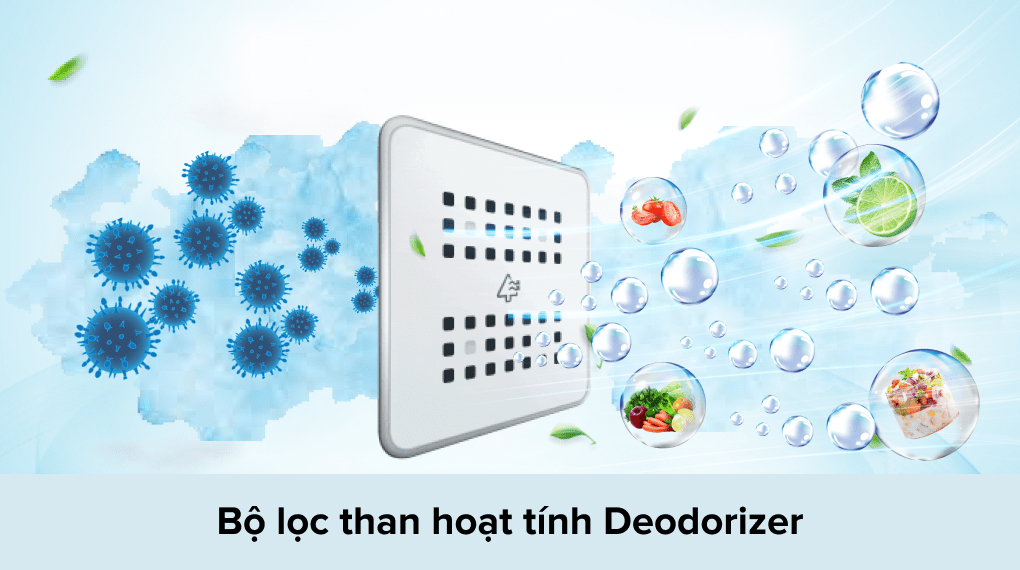 Tủ lạnh Samsung Inverter 302 Lít RT29K503JB1/SV - Công nghệ khử khuẩn