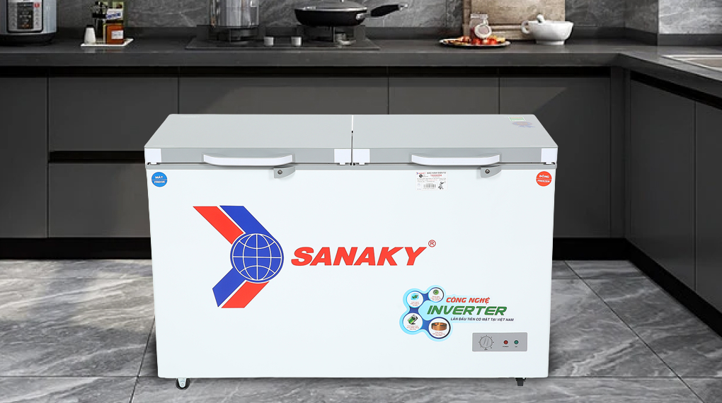 Tủ đông Sanaky Inverter 280 lít TD.VH4099W4K - Thiết kế
