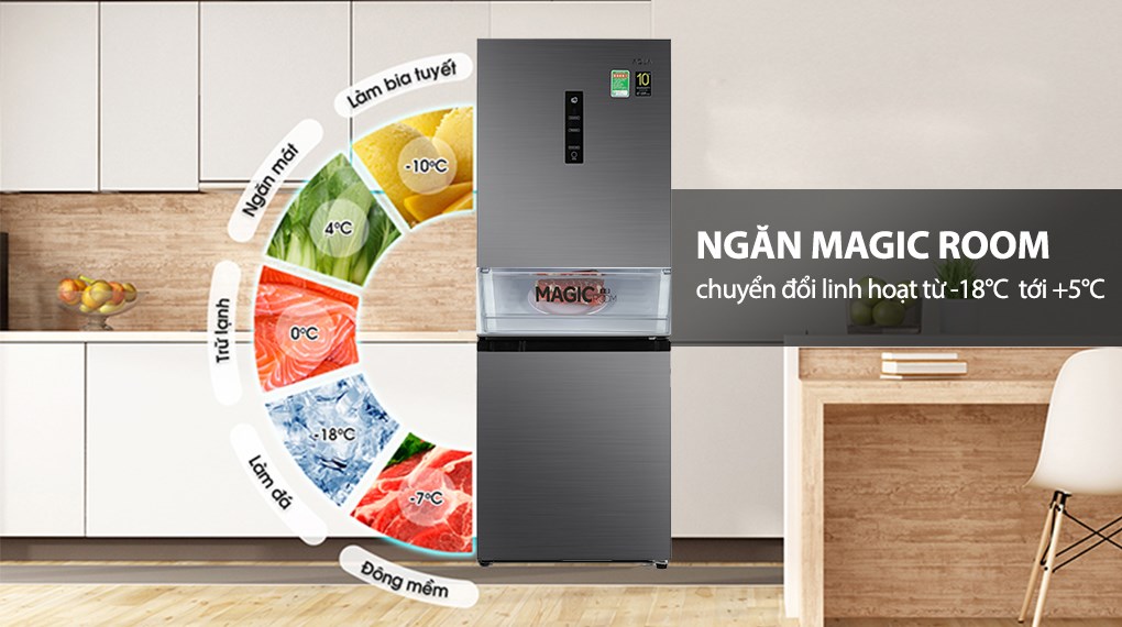 Tủ lạnh Aqua Inverter 260 Lít AQR-B306MA(HB) - Công nghệ bảo quản thực phẩm