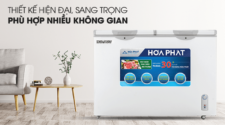 Tủ đông Hòa Phát HCF 606S2Đ2- Thiết kế