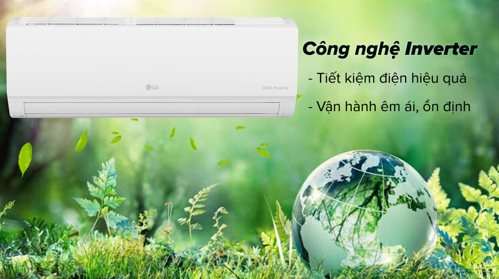 Máy lạnh LG Inverter 1.0 HP V10WIN - Công nghệ tiết kiệm điện