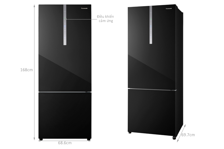 Kích thước tủ lạnh Panasonic NR-BX421WGKV
