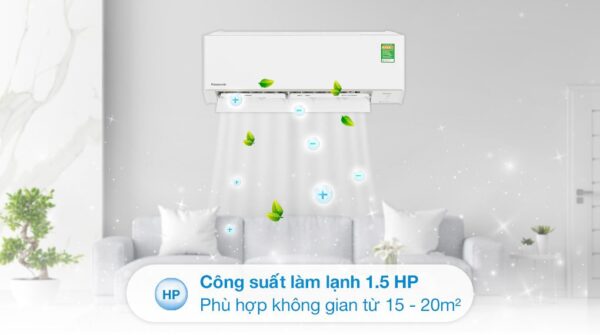 Điều hòa Panasonic Inverter 12000 BTU CU/CS-YZ12AKH-8 - Ảnh 3
