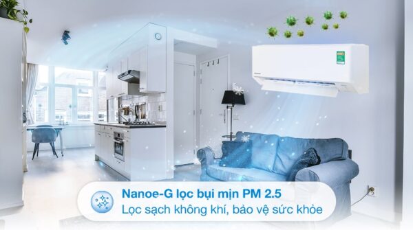 Điều hòa Panasonic Inverter 12000 BTU CU/CS-YZ12AKH-8 - Ảnh 4