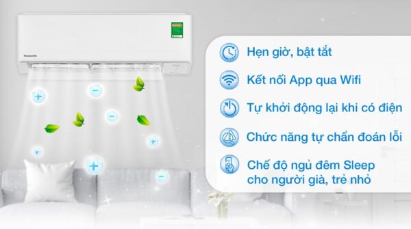 Điều hòa Panasonic 1 chiều 18.000BTU inverter RU18AKH-8 - Hình ảnh 6