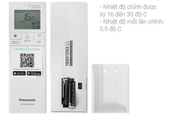 Điều hòa Panasonic 9.000BTU 1 chiều inverter U9BKH-8 - Hình ảnh 8