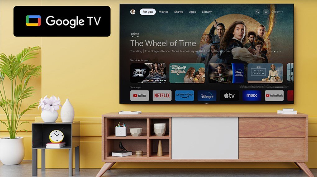  Hệ điều hành Google TV cho bạn khám phá thế giới giải trí bất tận tại gia