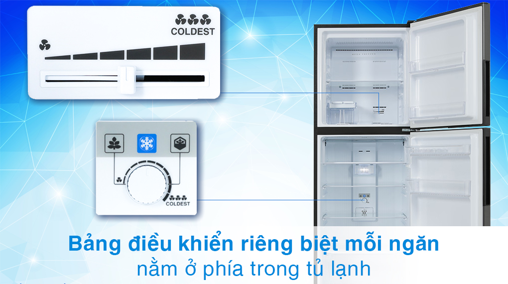 Tủ lạnh Sharp Inverter 360 lít SJ-XP382AE-DS - Bảng điều khiển Tủ lạnh Sharp Inverter 360 lít SJ-XP382AE-DS - Bảng điều khiển