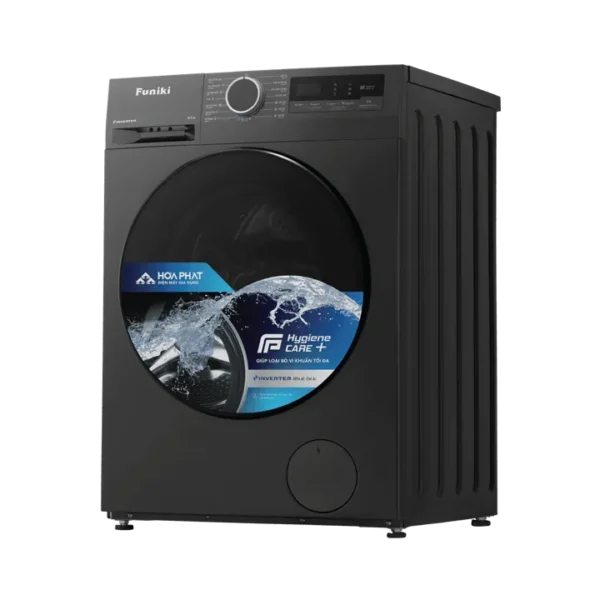 Máy giặt lồng ngang Funiki Inverter 10.5 kg HWM F8105ADG - Hình ảnh 2