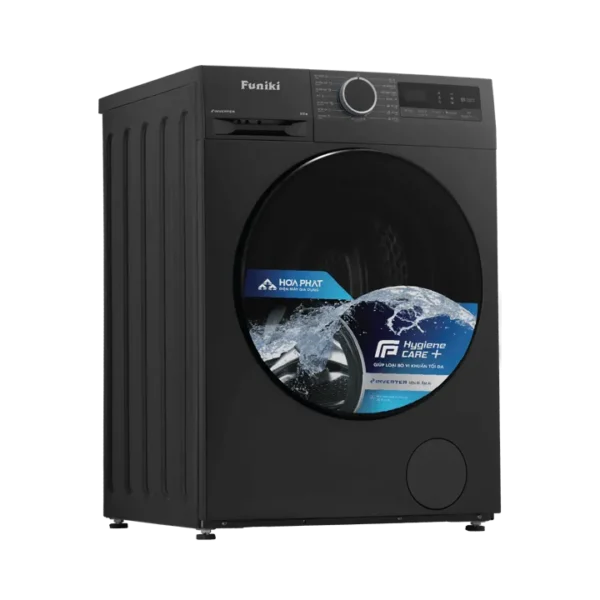 Máy giặt lồng ngang Funiki Inverter 10.5 kg HWM F8105ADG - Hình ảnh 3