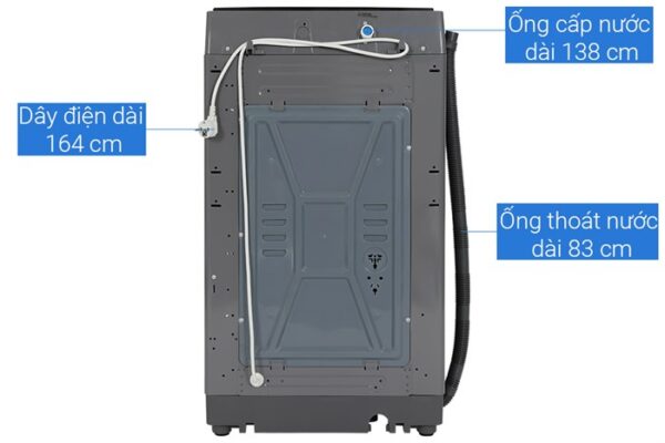 Máy giặt Casper 8.5 kg WT-85NG1 - Hình ảnh 6