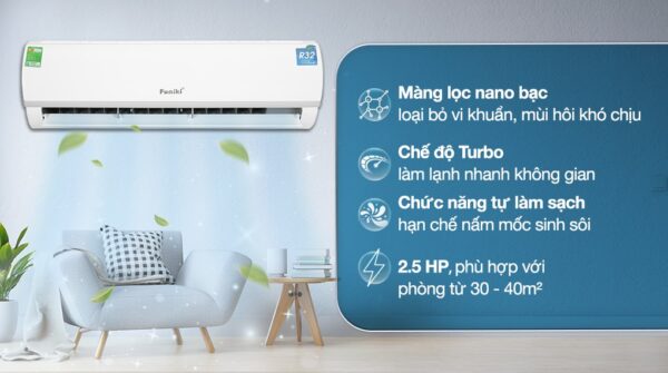 Điều hòa Funiki 24000 BTU HSC24TMU - Ảnh 2