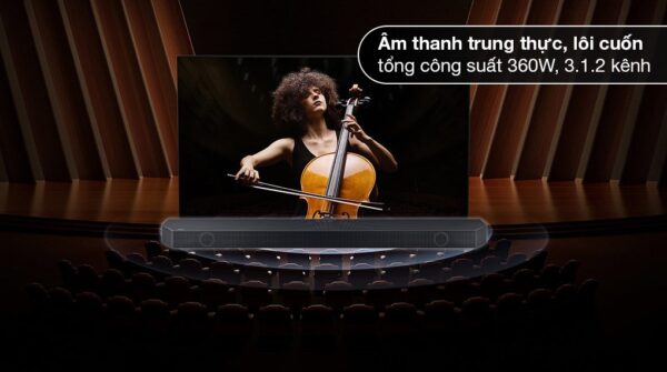 Bộ loa thanh Samsung HW-Q600C/XV 360W - Hình ảnh 3