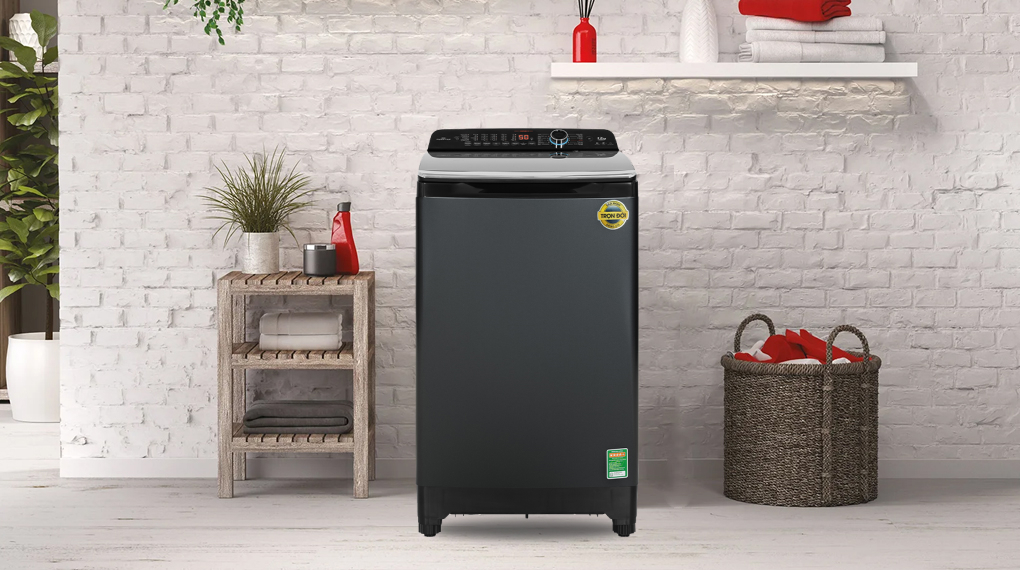Máy giặt Aqua Inverter 12 kg AQW-DR120HT BK - Thiết kế