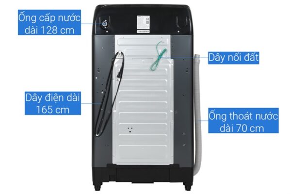 Máy giặt Aqua Inverter 12 kg AQW-DR120HT BK - Hình ảnh 8