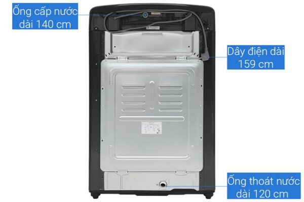 Máy giặt LG TurboDrum Inverter 14 kg T2514VBTB - Hình ảnh 9