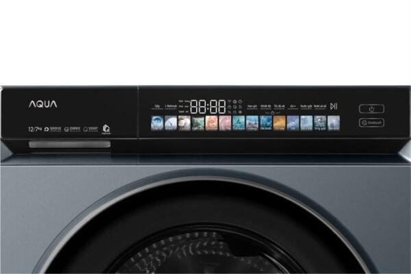 Máy giặt sấy Aqua Inverter giặt 12 kg - sấy 7 kg AWD12-BD4377U1L(GN) Mẫu mới - Hình ảnh 4