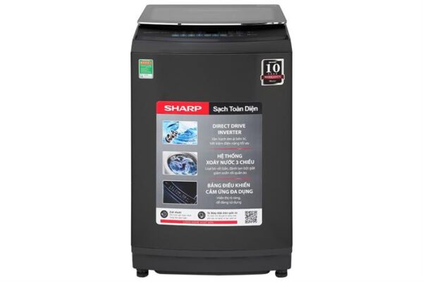 Máy giặt Sharp Inverter 13 kg ES-TM130CD-DS Mẫu mới
