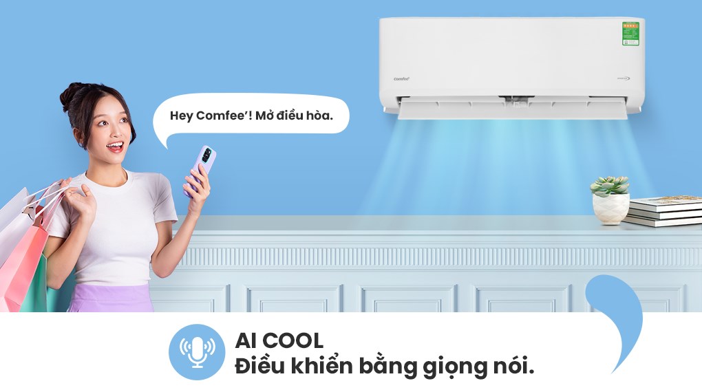 Máy lạnh Comfee Inverter 1.5 HP CFS-13VDGF-V - Tiện ích Máy lạnh Comfee Inverter 1.5 HP CFS-13VDGF-V - Tiện ích