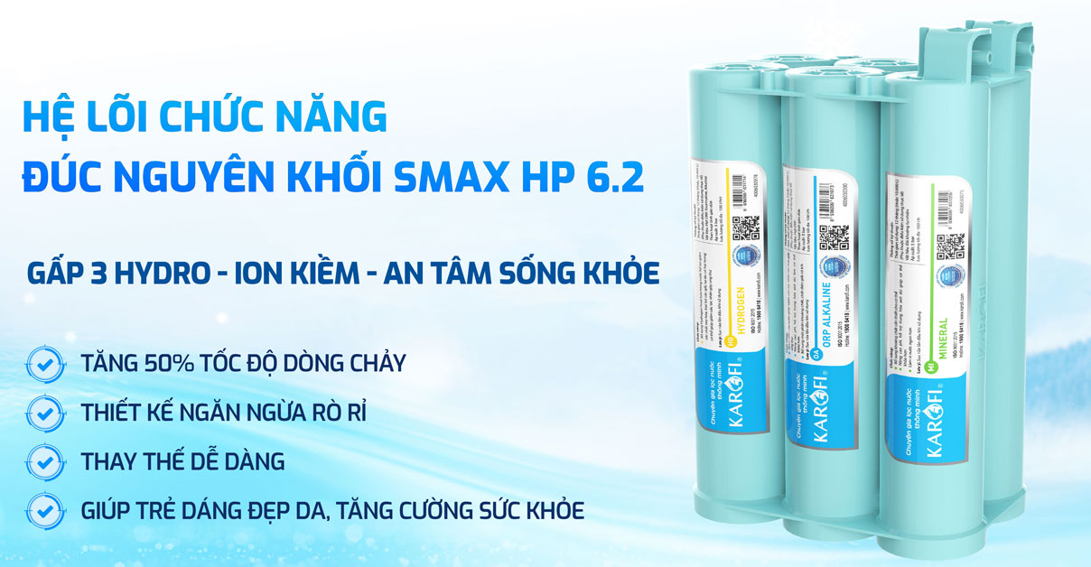Máy lọc nước nóng lạnh Karofi  