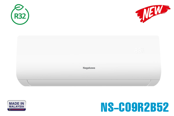 Điều hòa Nagakawa NS-C09R2B52 9000BTU 1 chiều [Model 2025]