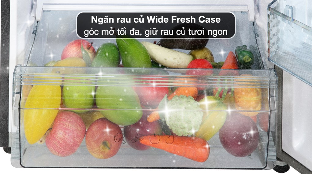 Tủ lạnh Panasonic Inverter 326 lít NR-TL351GVKV - Ảnh 6