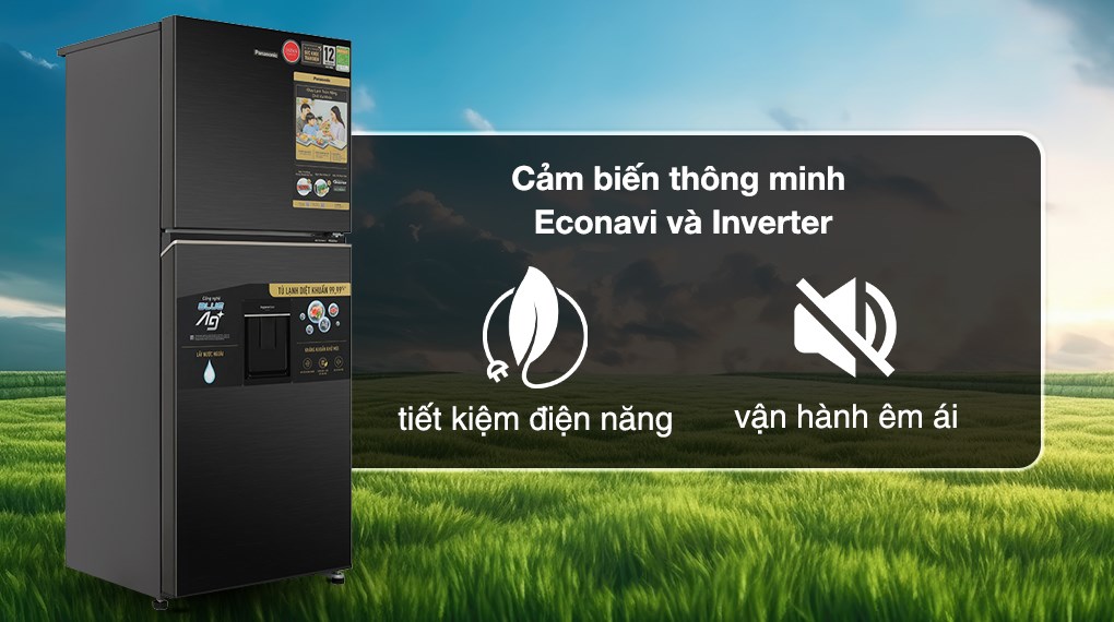 Tủ lạnh Panasonic Inverter 326 lít NR-TL351GVKV - Ảnh 7