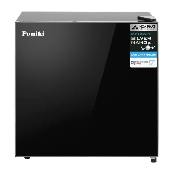 Tủ lạnh Funiki 46 lít HR S646GB mặt kính đen