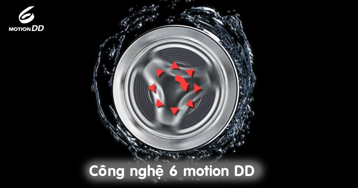 Máy giặt LG công nghệ 6 Motion DD