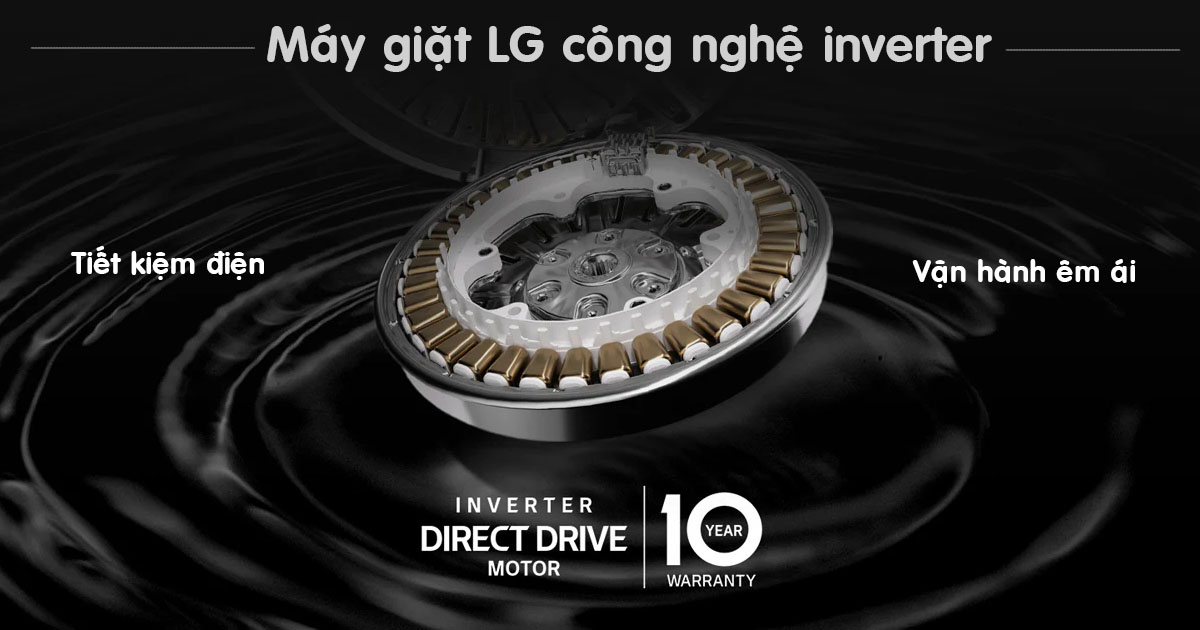 Máy giặt LG công nghệ inverter