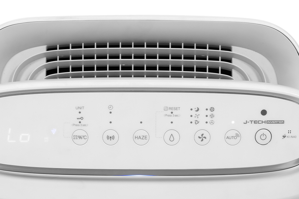 Máy lọc không khí Sharp KI-N40V-W 29W - Bảng điều khiển Máy lọc không khí Sharp KI-N40V-W 29W - Bảng điều khiển