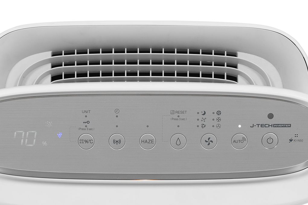 Máy lọc không khí Sharp KI-N40V-W 29W - Bảng điều khiển Máy lọc không khí Sharp KI-N40V-W 29W - Bảng điều khiển