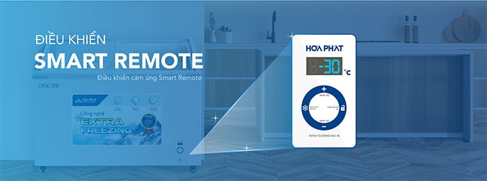 Tủ đông Hòa Phát 1 ngăn 2 cánh HSF AD6357.C1