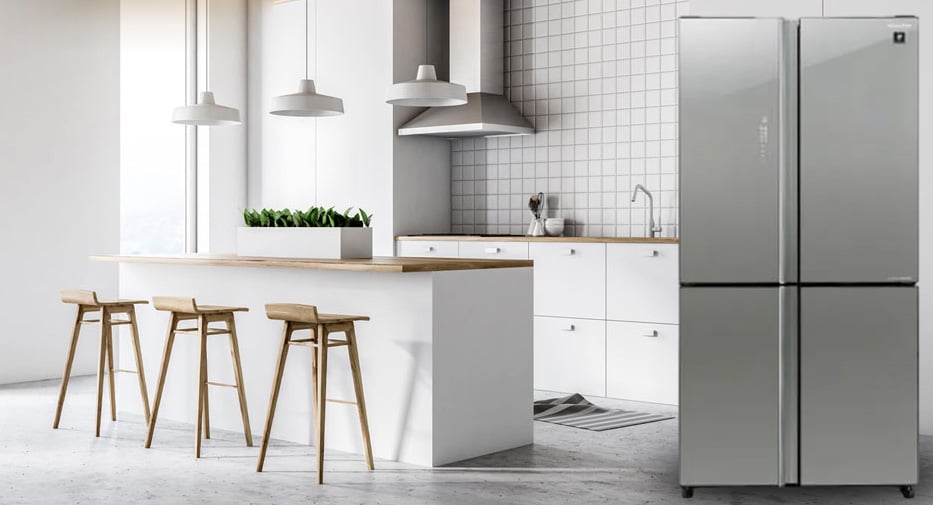 Tủ lạnh Sharp Inverter 572 lít SJ-FXP650VG-SL