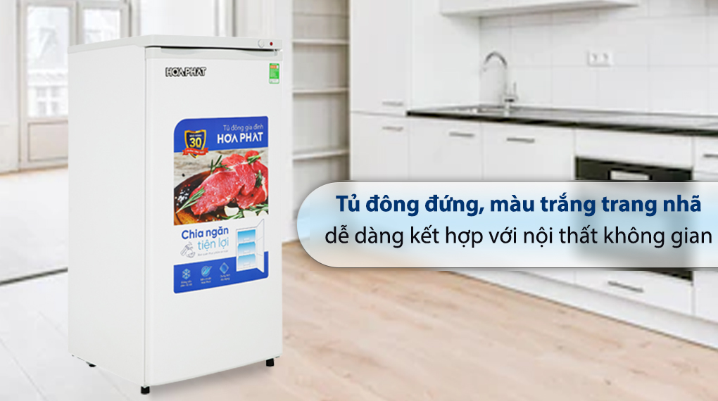 Tủ đông đứng Hòa Phát 147 Lít HPF UAH6147 - Tổng quan thiết kế Tủ đông đứng Hòa Phát 147 Lít HPF UAH6147 - Tổng quan thiết kế