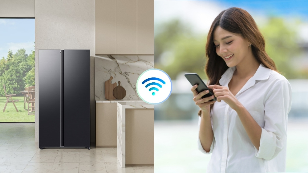 Điều khiển tủ lạnh từ xa dễ dàng thông qua ứng dụng SmartThings