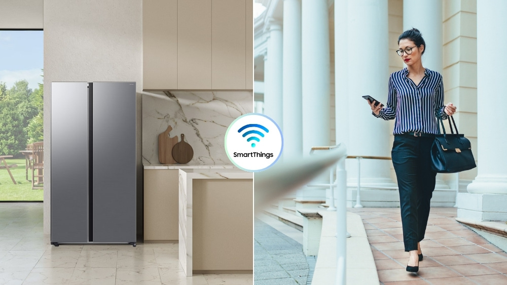 Điều khiển tủ lạnh từ xa qua ứng dụng SmartThings