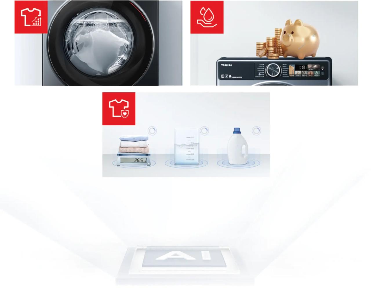 Máy giặt sấy Toshiba