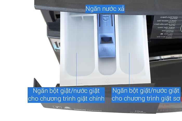 Máy giặt cửa trước Toshiba TW-T21B120UWV(MG) - 11kg - Ảnh 4