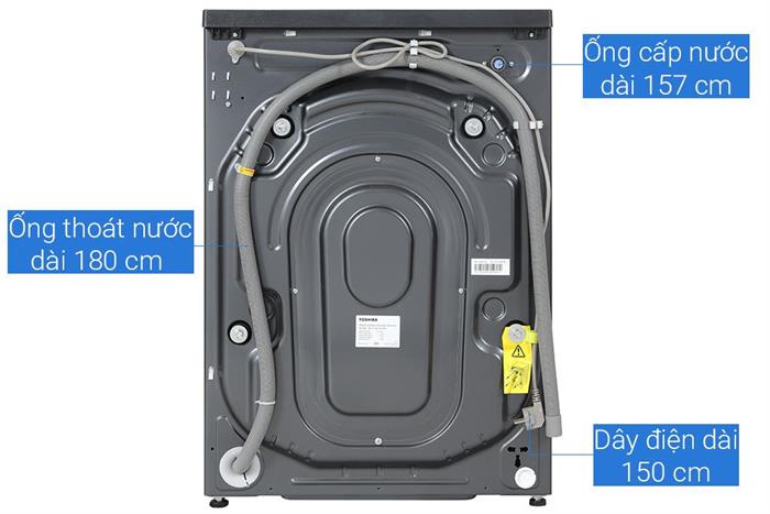 Máy giặt cửa trước Toshiba TW-T21B120UWV(MG) - 11kg - Ảnh 8