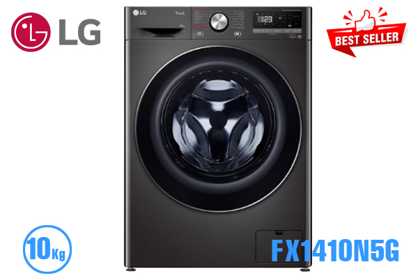 Máy giặt LG FX1410N5G 10kg cửa ngang inverter [Màu ghi Xám]