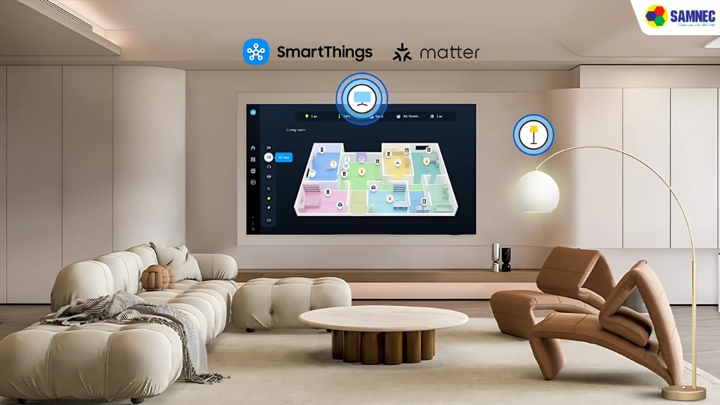 Tiện ích khác trên Tivi Samsung Crystal 65 inch 4K UA65U8000FKXXV