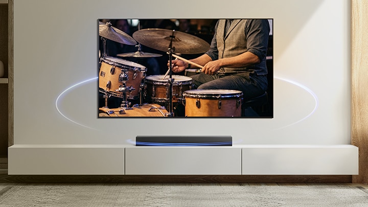 Âm thanh không bị trễ, được hỗ trợ bởi công nghệ điều khiển đồng bộ video TV đầu tiên trên thế giới
